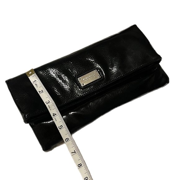 Shiny Black Clutch Purse, Nine West - Picture 5 of 8